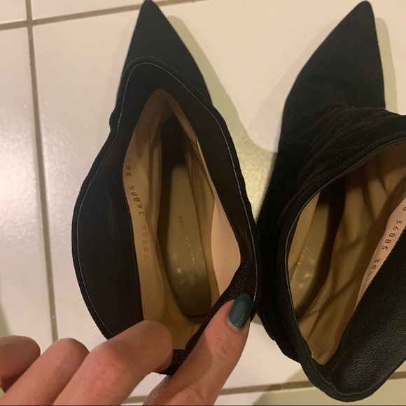 Gianvito Rossi Slouchy Ankle Boots - 38.5 - Picture 4 of 16